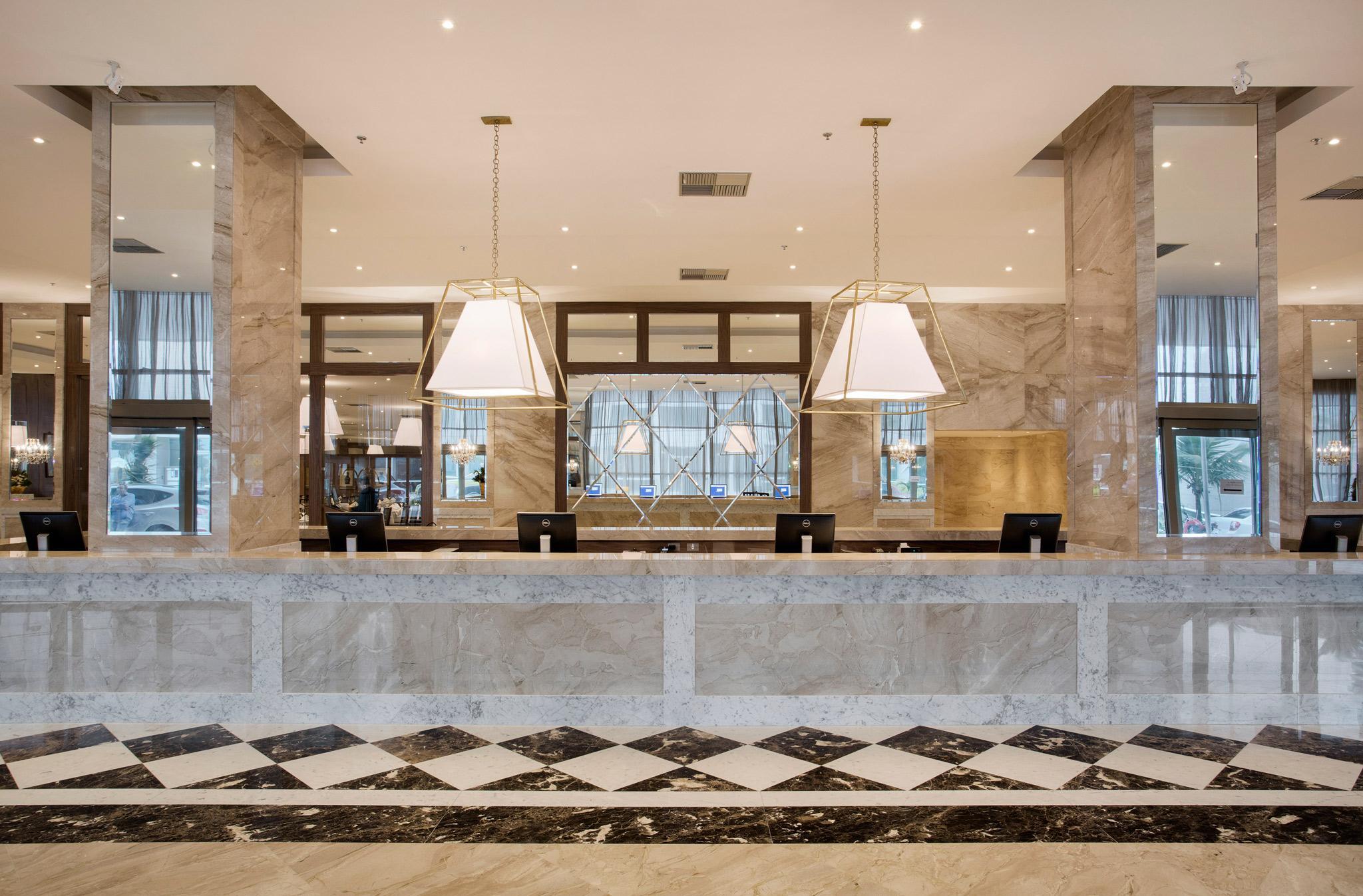Windsor Marapendi Hotel Rio de Janeiro Ngoại thất bức ảnh The lobby of the hotel