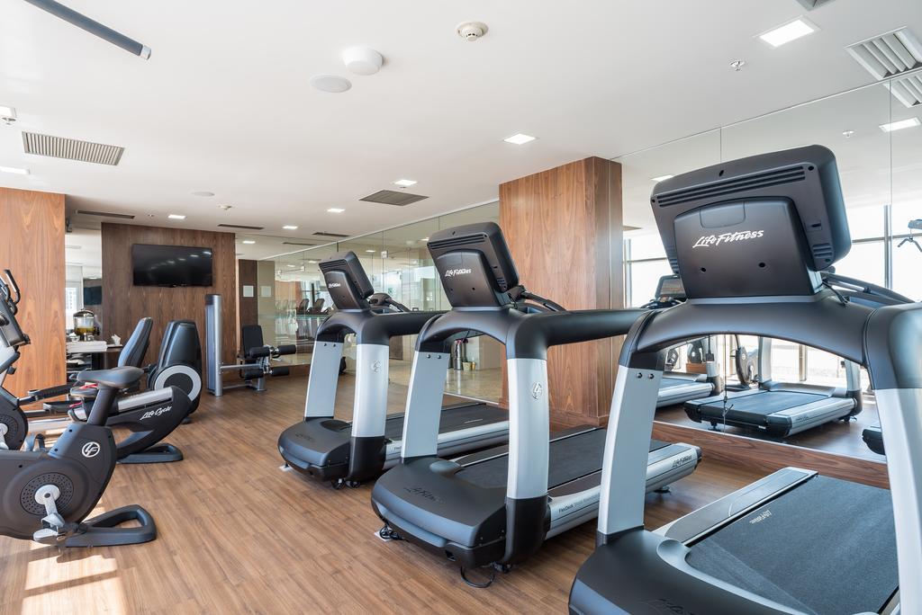 Windsor Marapendi Hotel Rio de Janeiro Ngoại thất bức ảnh The gym at the hotel