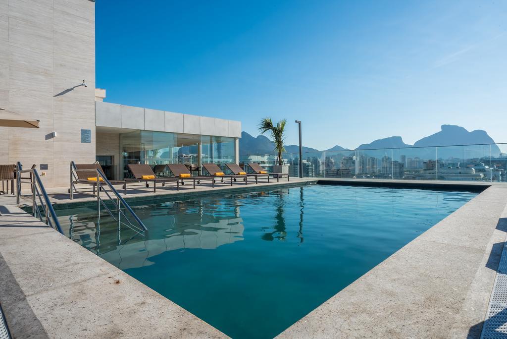 Windsor Marapendi Hotel Rio de Janeiro Ngoại thất bức ảnh Hotel's rooftop pool